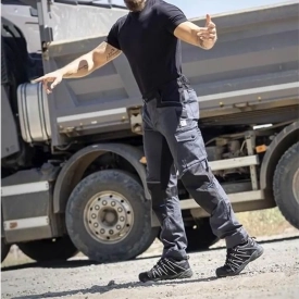 Kalhoty do pasu ARDON®4Xstretch® tmavě šedé